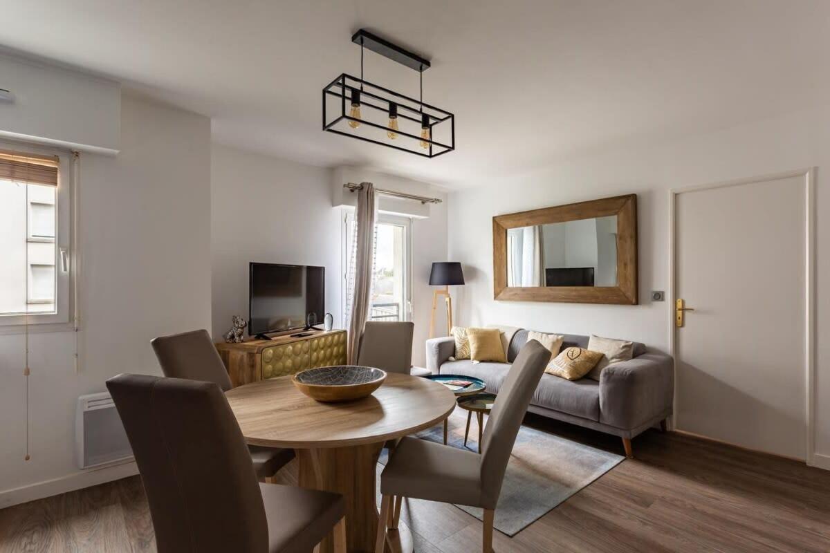 Le Saint Helier -Appartement Cosy Et Calme Parking Rennes Ngoại thất bức ảnh