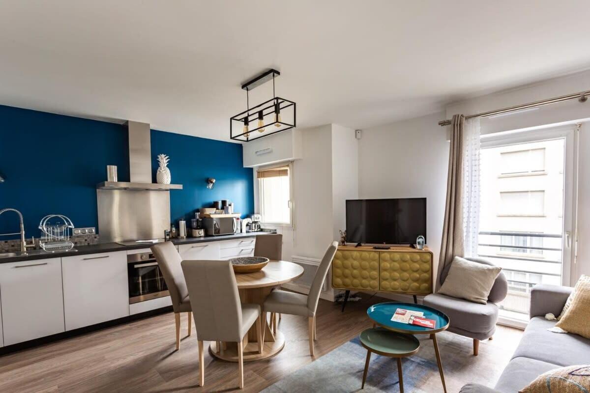 Le Saint Helier -Appartement Cosy Et Calme Parking Rennes Ngoại thất bức ảnh
